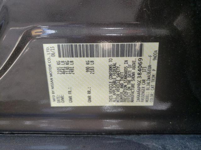 Photo 10 from auction – 2016 NISSAN MAXIMA 3.5 with VIN 1N4AA6AP4GC384069