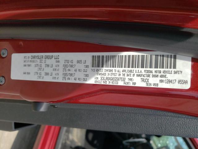 Photo 10 from auction – 2013 RAM 1500 ST with VIN 3C6JR6AG0DG507532
