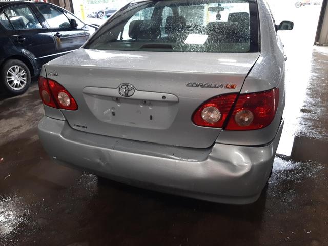 Photo 9 from auction – 2006 TOYOTA COROLLA CE with VIN 2T1BR30E16C691114