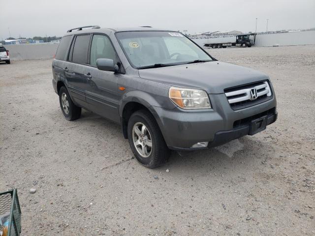 HONDA PILOT EX 2007 with VIN 5FNYF284X7B006291 - Photo from auction