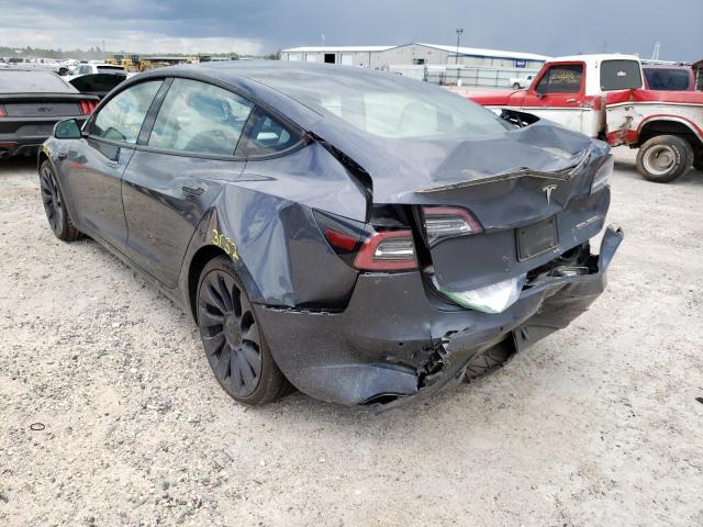 Photo 3 from auction – 2021 TESLA MODEL 3 with VIN 5YJ3E1EC6MF856367