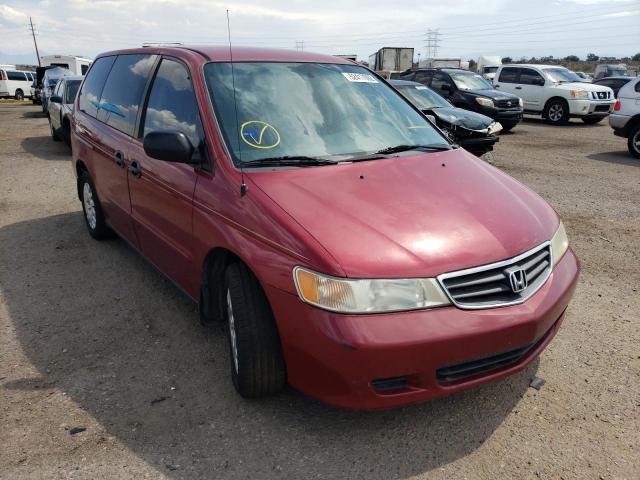 HONDA ODYSSEY LX 2002 with VIN 5FNRL18502B055699 - Photo from auction
