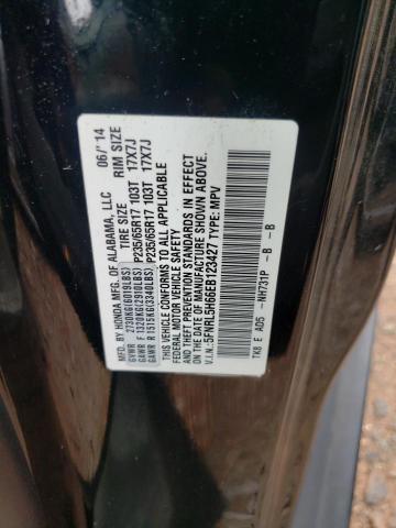 Photo 10 from auction – 2014 HONDA ODYSSEY EX with VIN 5FNRL5H66EB123427