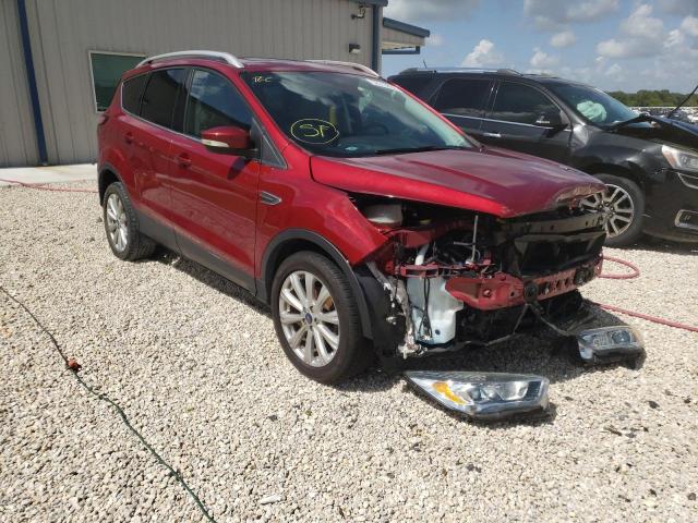 FORD ESCAPE TIT 2017 with VIN 1FMCU0JD5HUD35404 - Photo from auction