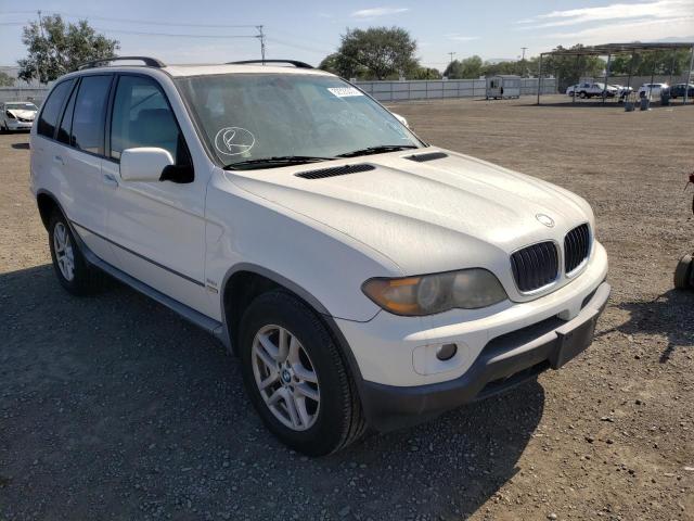 BMW X5 3.0I 2005 with VIN 5UXFA135X5LY15279 - Photo from auction