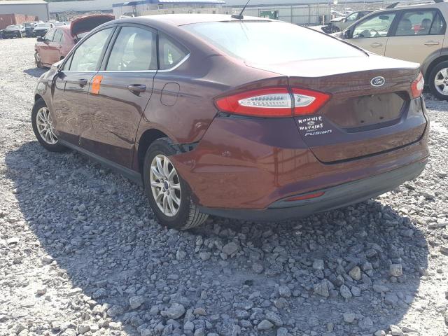 Photo 3 from auction – 2016 FORD FUSION S with VIN 3FA6P0G78GR139656