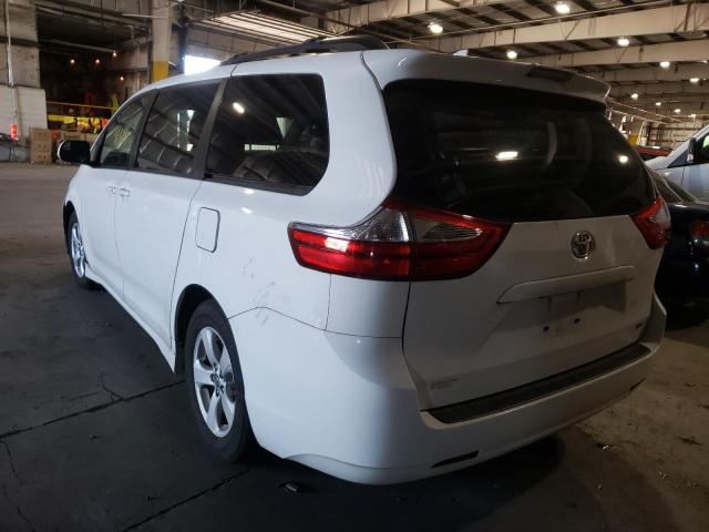 Photo 3 from auction – 2018 TOYOTA SIENNA LE with VIN 5TDKZ3DC2JS949424