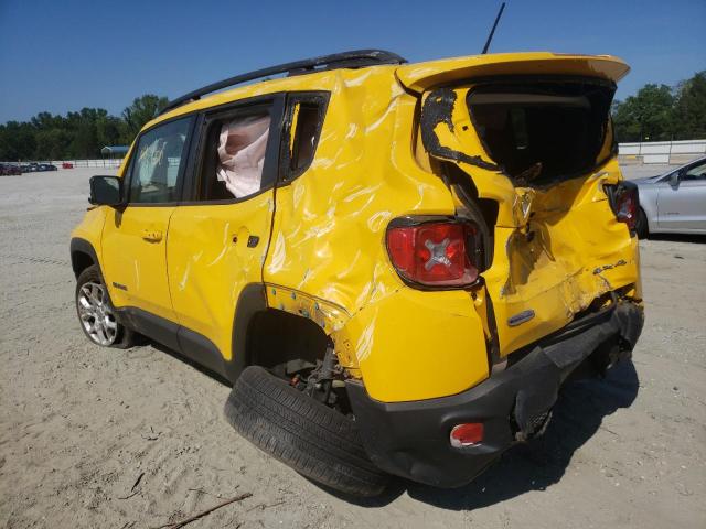 Photo 3 from auction – 2016 JEEP RENEGADE L with VIN ZACCJBBT5GPD98629