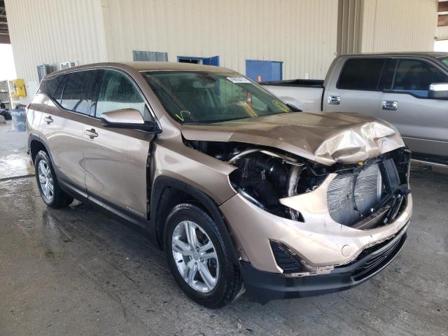 GMC TERRAIN SL 2018 with VIN 3GKALMEV1JL381809 - Photo from auction