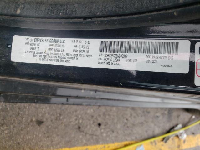 Photo 10 from auction – 2011 CHRYSLER 200 LIMITE with VIN 1C3BC2FG6BN606946