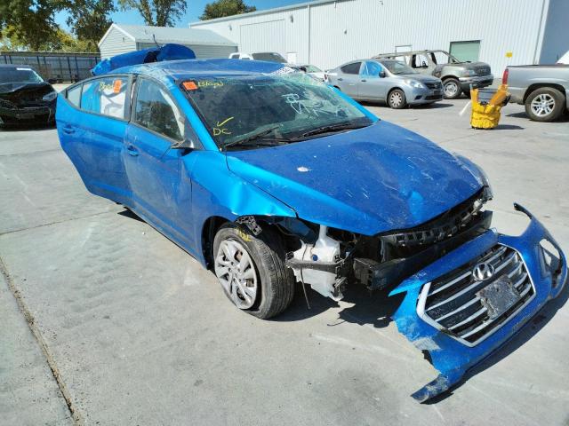 HYUNDAI ELANTRA SE 2017 with VIN 5NPD74LF8HH190908 - Photo from auction