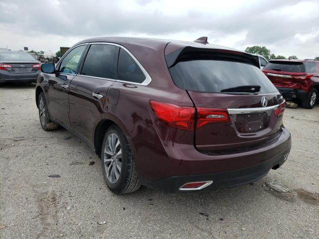 Photo 3 from auction – 2015 ACURA MDX TECHNO with VIN 5FRYD4H49FB027664