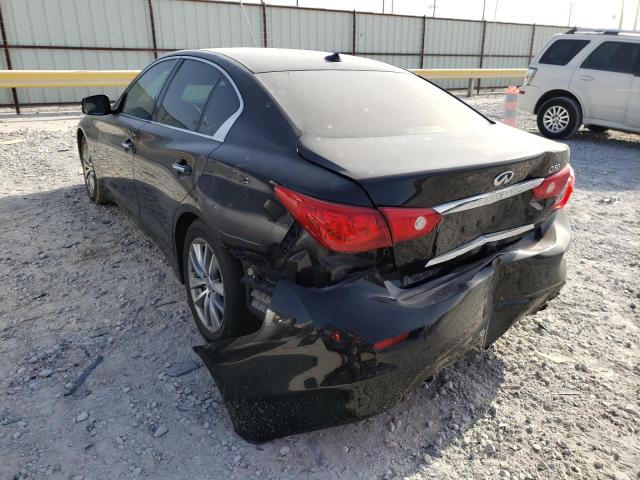 Photo 3 from auction – 2015 INFINITI Q50 BASE with VIN JN1BV7AP5FM349724