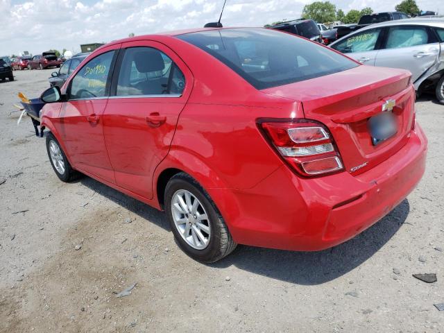 Photo 3 from auction – 2017 CHEVROLET SONIC LT with VIN 1G1JD5SH5H4119801