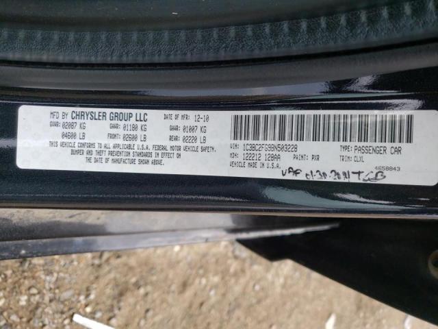 Photo 10 from auction – 2011 CHRYSLER 200 LIMITE with VIN 1C3BC2FG9BN503228