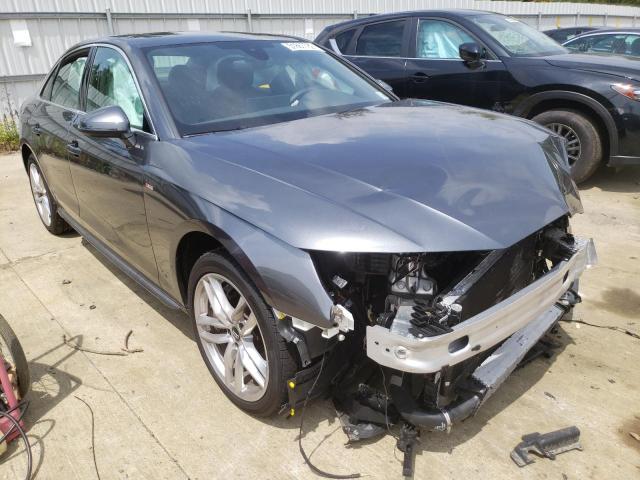 AUDI A4 PREMIUM 2021 with VIN WAUEAAF45MA019207 - Photo from auction