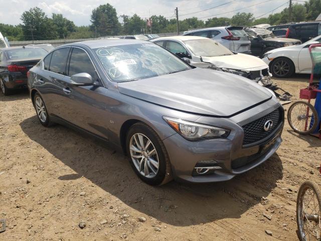 INFINITI Q50 BASE 2016 with VIN JN1CV7AR4GM250898 - Photo from auction