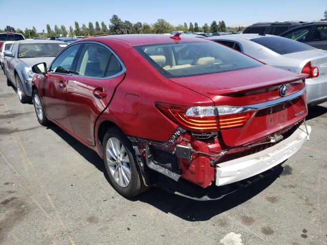 Photo 3 from auction – 2013 LEXUS ES 300H with VIN JTHBW1GG2D2026902