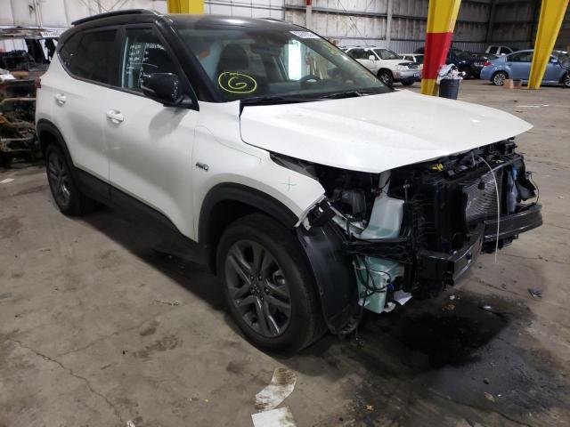 KIA SELTOS S 2021 with VIN KNDEUCAAXM7227342 - Photo from auction