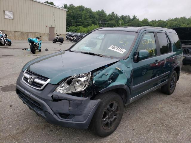 Photo 2 from auction – 2002 HONDA CR-V EX with VIN JHLRD78872C017560