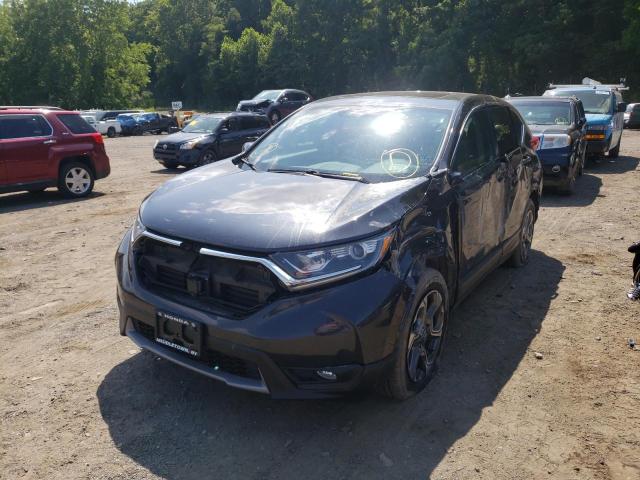 Photo 2 from auction – 2019 HONDA CR-V EX with VIN 2HKRW2H54KH671498