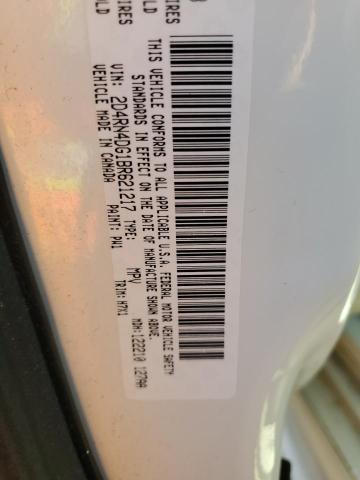 Photo 10 from auction – 2011 DODGE GRAND CARA with VIN 2D4RN4DG1BR621217