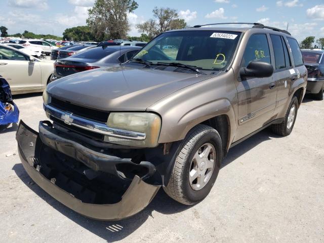 Photo 2 from auction – 2002 CHEVROLET TRAILBLAZE with VIN 1GNDS13S922449738