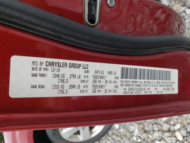 Photo 10 from auction – 2011 DODGE JOURNEY MA with VIN 3D4PG1FG1BT502142