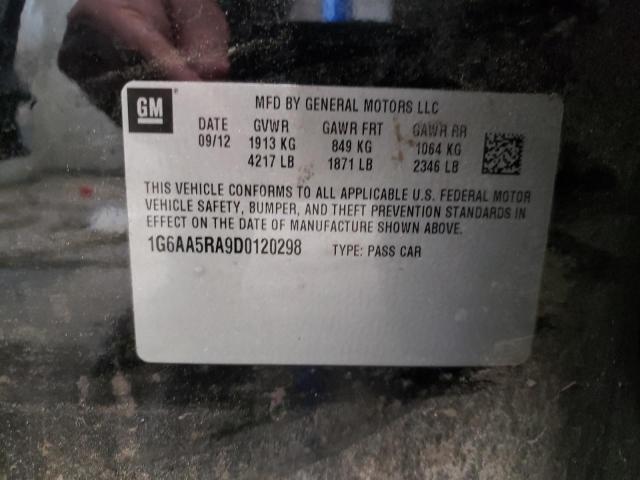 Photo 10 from auction – 2013 CADILLAC ATS with VIN 1G6AA5RA9D0120298