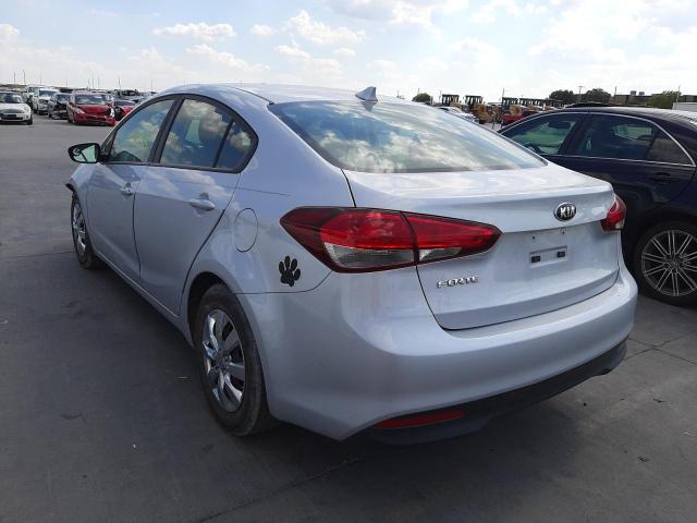 Photo 3 from auction – 2017 KIA FORTE LX with VIN 3KPFK4A75HE142886