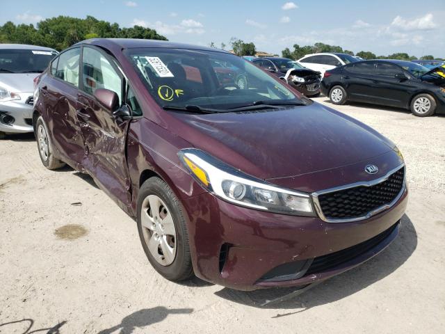 KIA FORTE LX 2017 with VIN 3KPFK4A72HE014329 - Photo from auction