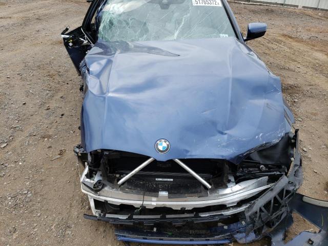 Photo 7 from auction – 2022 BMW 330XI with VIN 3MW5R7J05N8C33563