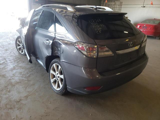 Photo 3 from auction – 2012 LEXUS RX 350 with VIN 2T2ZK1BA8CC067352
