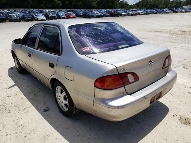 Photo 3 from auction – 2000 TOYOTA COROLLA VE with VIN 1NXBR12E9YZ385961