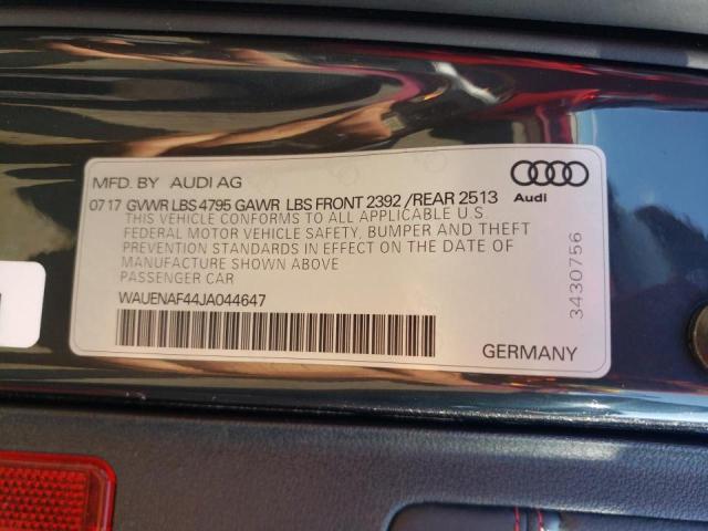Photo 10 from auction – 2018 AUDI A4 PREMIUM with VIN WAUENAF44JA044647