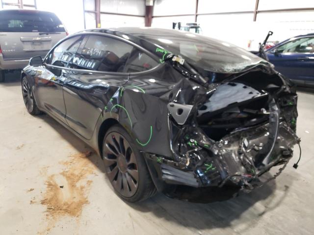Photo 3 from auction – 2021 TESLA MODEL 3 with VIN 5YJ3E1EC3MF913611