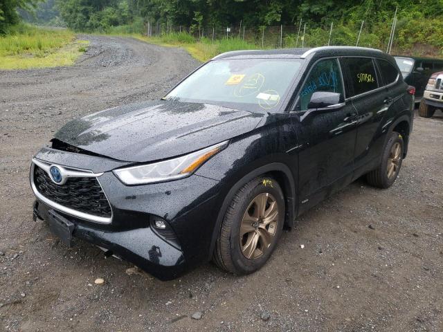 Photo 2 from auction – 2022 TOYOTA HIGHLANDER with VIN 5TDABRCH7NS550854