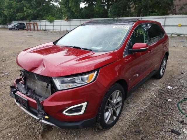 Photo 2 from auction – 2015 FORD EDGE TITAN with VIN 2FMTK4K82FBB84197