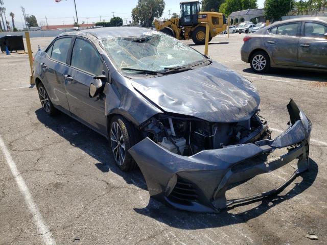 TOYOTA COROLLA L 2019 with VIN 2T1BURHE1KC146885 - Photo from auction