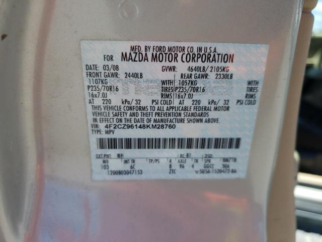 Photo 10 from auction – 2006 MAZDA TRIBUTE with VIN 4F2CZ96148KM28760