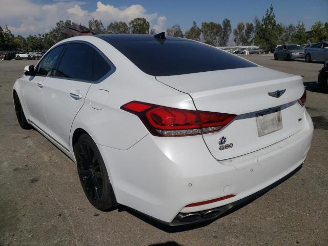 Photo 3 from auction – 2017 GENESIS G80 ULTIMA with VIN KMHGN4JF7HU202179
