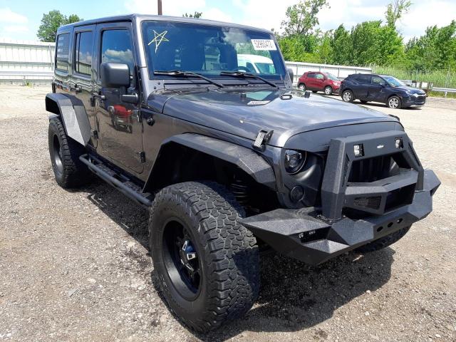 JEEP WRANGLER U 2016 with VIN 1C4BJWDG3GL343488 - Photo from auction