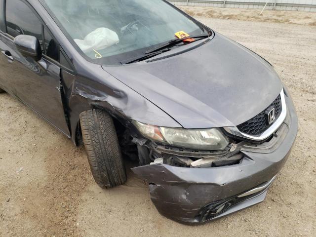 Photo 9 from auction – 2014 HONDA CIVIC EXL with VIN 19XFB2F99EE068687