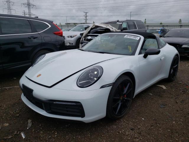 Foto 2 de la subasta – 2022 PORSCHE 911 TARGA con VIN WP0BB2A98NS231364