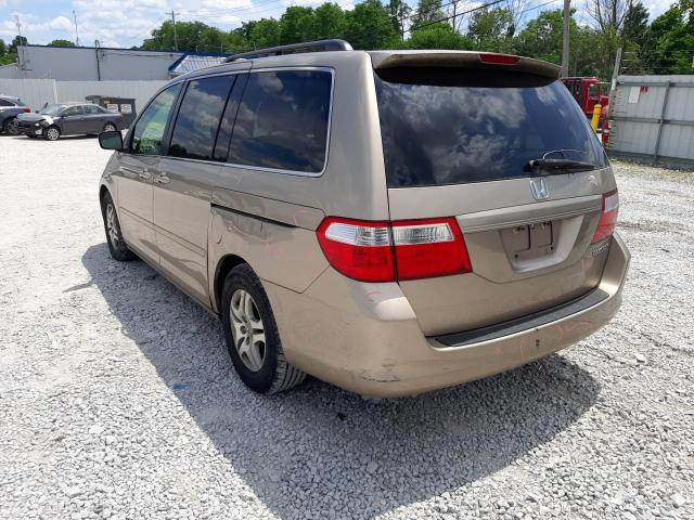 Photo 3 from auction – 2005 HONDA ODYSSEY EX with VIN 5FNRL38695B403962