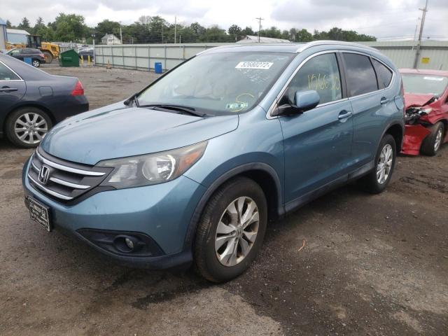 Photo 2 from auction – 2014 HONDA CR-V EXL with VIN 2HKRM4H76EH711328