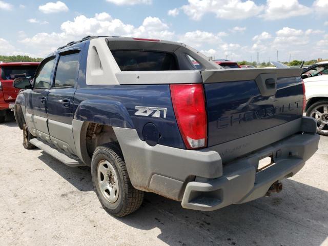 Photo 3 from auction – 2002 CHEVROLET AVALANCHE with VIN 3GNEK13T52G121916