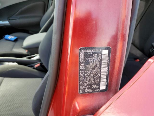 Photo 10 from auction – 2012 NISSAN JUKE S with VIN JN8AF5MR7CT113752