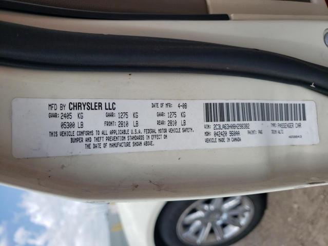 Photo 10 from auction – 2008 CHRYSLER 300C with VIN 2C3LA63H08H298382