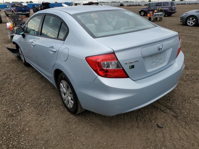 Photo 3 from auction – 2012 HONDA CIVIC LX with VIN 2HGFB2F59CH555839